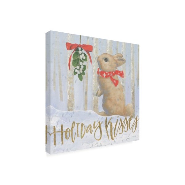 Trademark Fine Art Emily Adams 'Christmas Critters Bright IV' Canvas Art, 18x18 - WAP11589-C1818GG