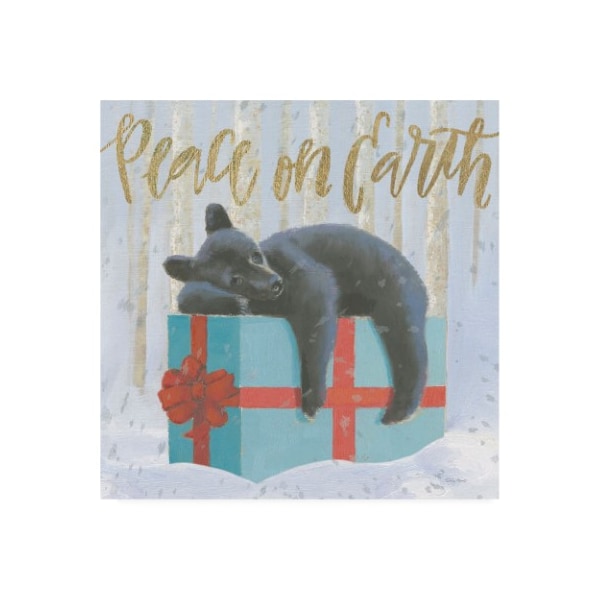 Trademark Fine Art Emily Adams 'Christmas Critters Bright II' Canvas Art, 18x18 - WAP11587-C1818GG