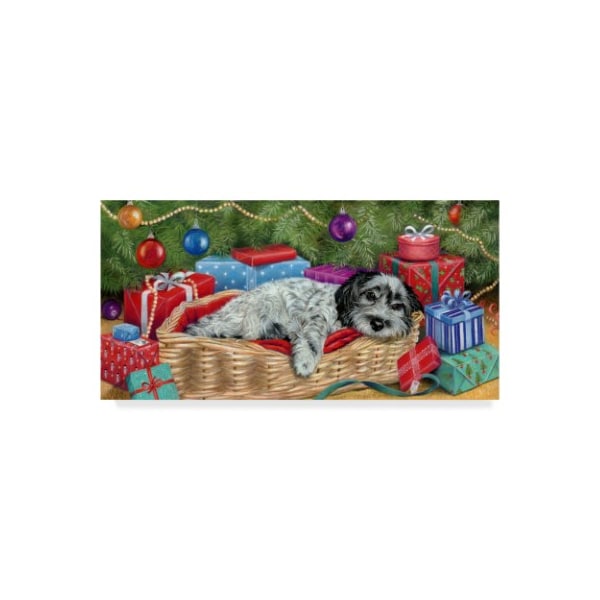 Trademark Fine Art Janet Pidoux 'The Night Before Christmas' Canvas Art, 16x32 - ALI36513-C1632GG