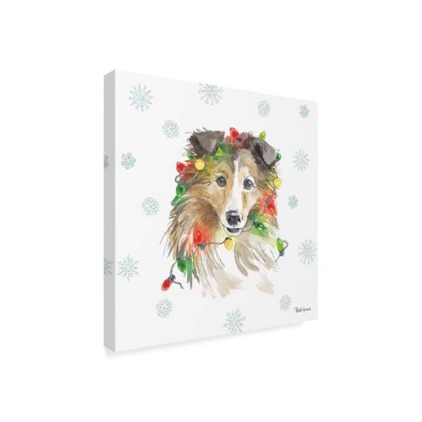 Trademark Fine Art Beth Grove 'Holiday Paws Ix' Canvas Art, 18x18 - WAP09385-C1818GG
