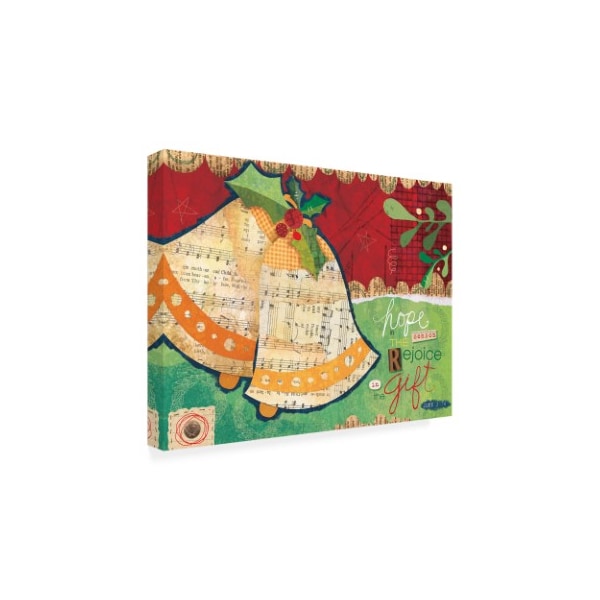 Trademark Fine Art Holli Conger 'Christmas Collage 4' Canvas Art, 24x32 - ALI47230-C2432GG