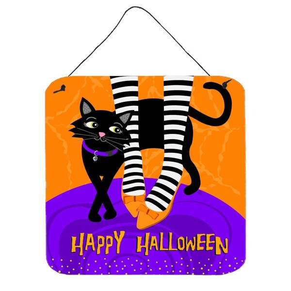 Carolines Treasures Halloween Witches Feet Wall or Door Hanging Prints - VHA3038DS66