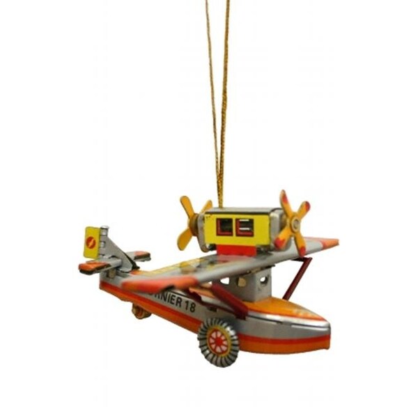 Shan SHAN AT7 Collectible Tin Ornament - Sea Plane - AT7