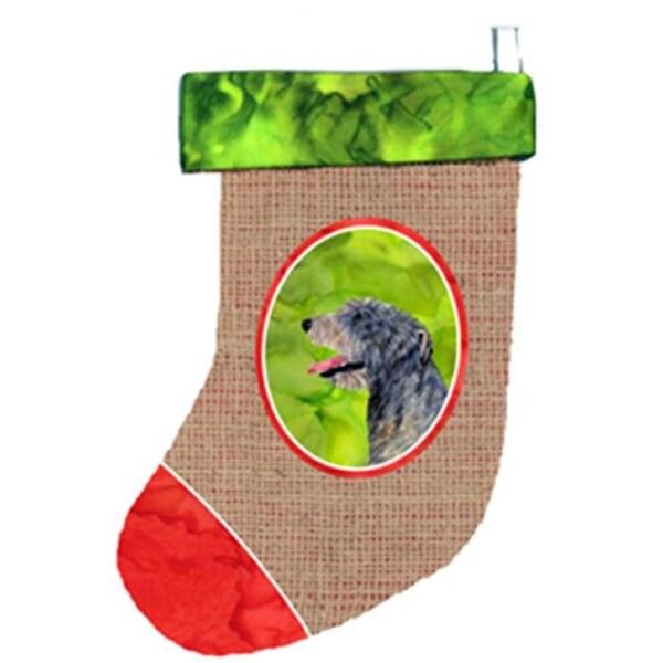 Carolines Treasures Carolines Treasures SS2068-CS Irish Wolfhound Christmas Stocking - SS2068-CS