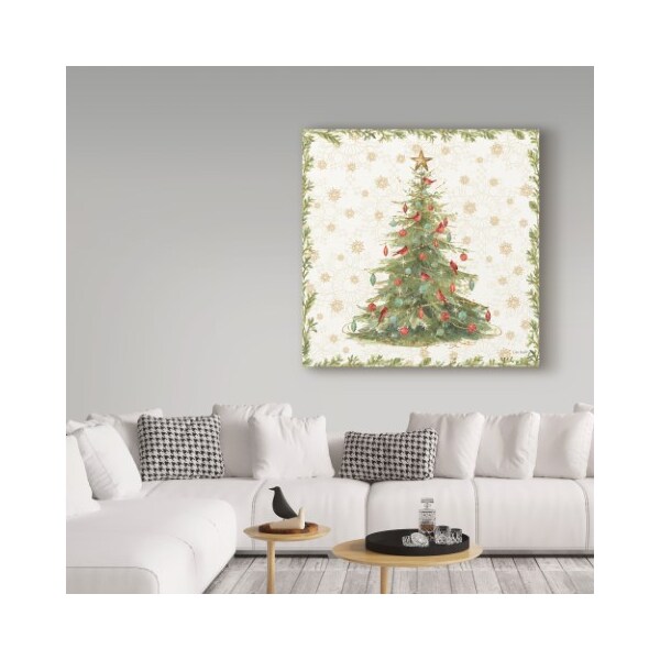 Trademark Fine Art Lisa Audit 'Precious Holiday I' Canvas Art, 18x18 - WAP05059-C1818GG