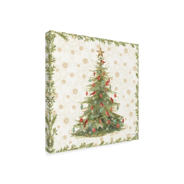 Trademark Fine Art Lisa Audit 'Precious Holiday I' Canvas Art, 18x18 - WAP05059-C1818GG