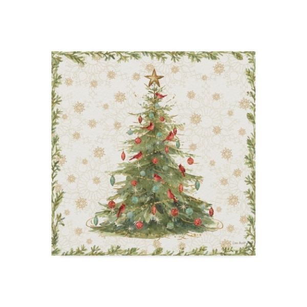 Trademark Fine Art Lisa Audit 'Precious Holiday I' Canvas Art, 18x18 - WAP05059-C1818GG