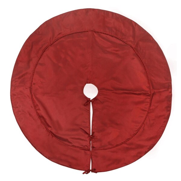 Vickerman 54 in. Burgundy Colorway Tree Skirt - QTX190665