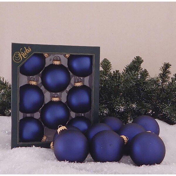 Christmas By Krebs Christmas By Krebs Midnight Haze Ball Ornaments 2-5/8 in. - CBK83302
