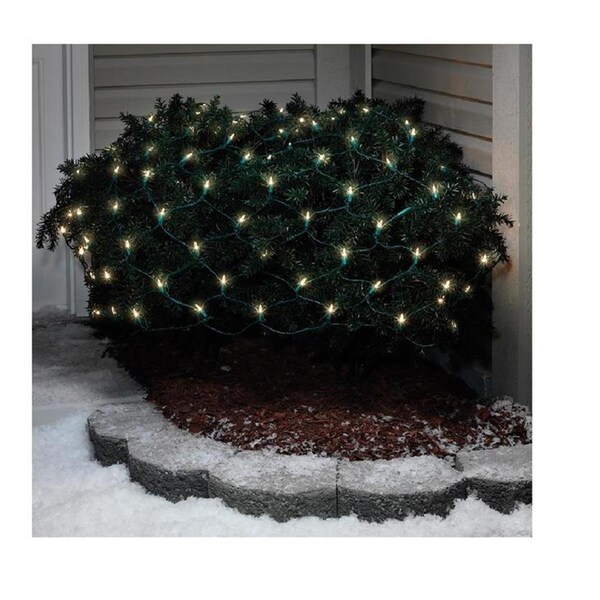 Goldengifts Staylit Christmas LED Net Light Set, Cool White - 100 Count - GO2739802