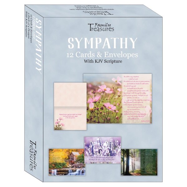 Go-Go Boxed - Card Sympathy-Eternal Love - 12PK - GO3318140