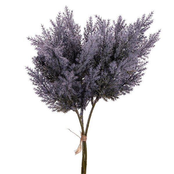 Vickerman 13.5 in. Artificial Fern Spray, Blue Gray - 2 per Bundle - FM222317