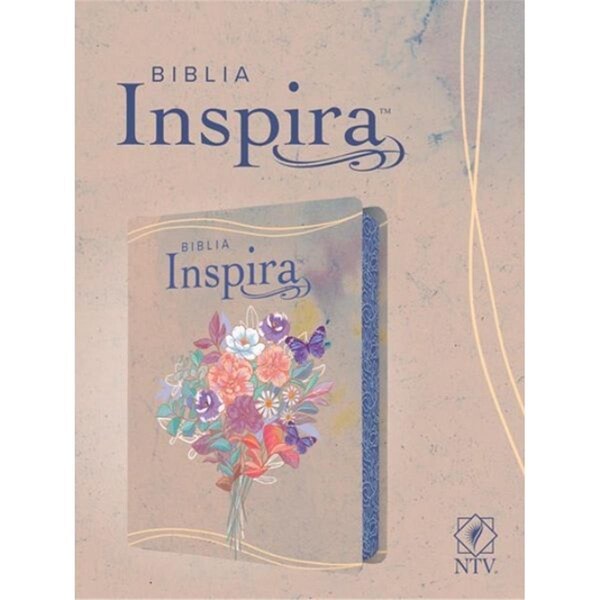 Friends Are Forever Span-NLT Inspire Bible, Pink Watercolor Leather - FR3324801