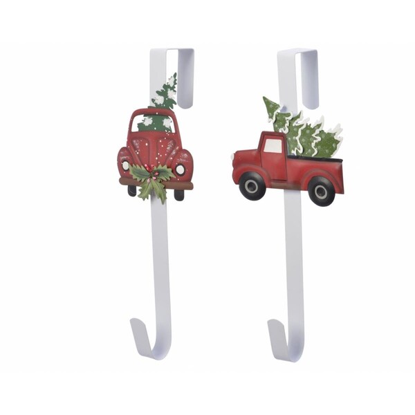 Surprise Hook Car & Assorted Truck with Christmas Wreath, 24PK - SU2739545