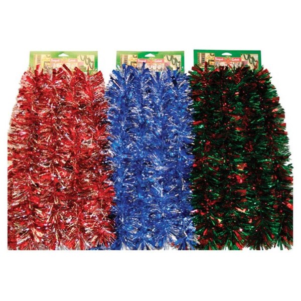 Omg M35-ACE Mega Wide Tinsel Garland 12 ft., 6PK - OM2740889