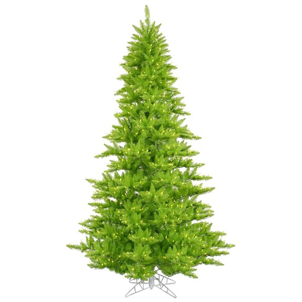 Vickerman 3 ft. x 25 in. Lime Fir Christmas Tree with 100 Lime 234 Tips Dura LED Light - K162631LED
