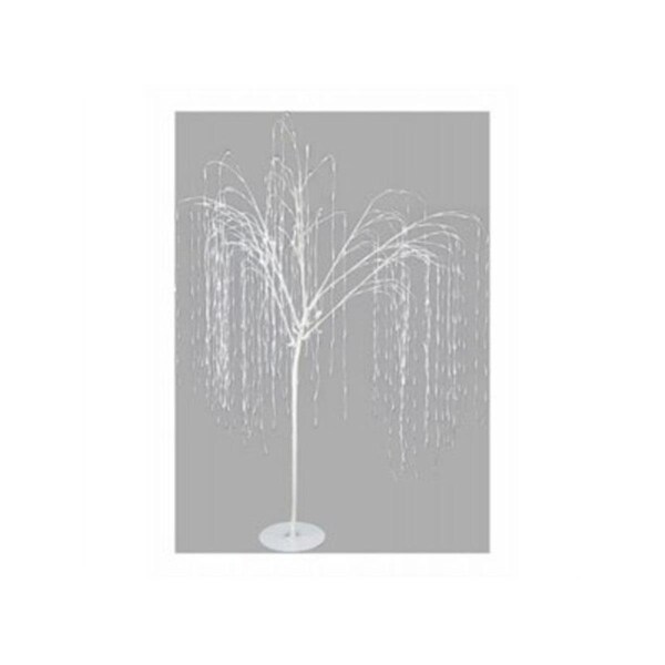 Tistheseason 7 ft. Twinkling White Willow 800 White LED Lights Christmas Lawn Decor - TI3857318