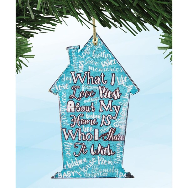 Instrumento Home is Where Love is Wooden Magnet - IN3494439