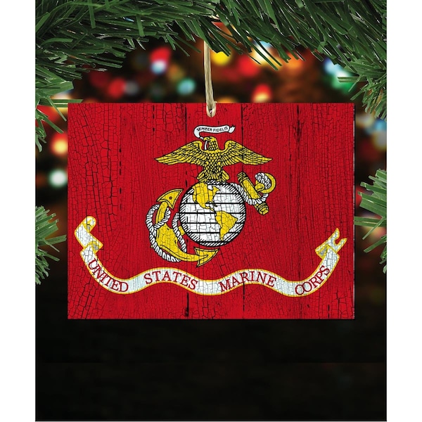 Instrumento 99998MR-M USA Marine Wooden Magnet Set of 2 - IN3494433