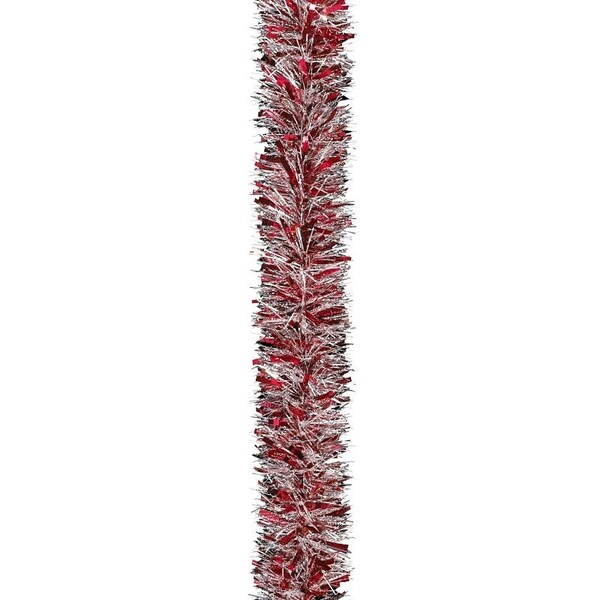 Holiday Trims Holiday Garland, 10 ft L, Red - 3583452