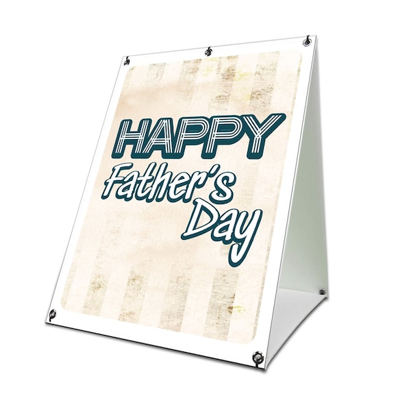 Signmission Father's Day, 36 Inch x 24 Inch A-frame Yard Sign, Coroplast Yard Sign - SBC-2436-30375