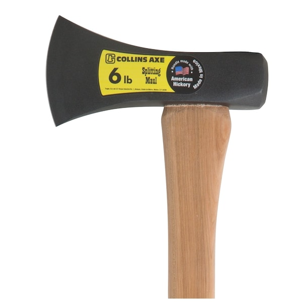 Collins Axe 6 lb Single Bit Splitting Maul 34 in. Wood Handle - TJ-6AH-C/32420