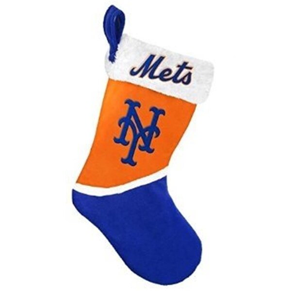Forever Collectibles New York Mets Stocking Basic Design 2018 Holiday - 9141892836