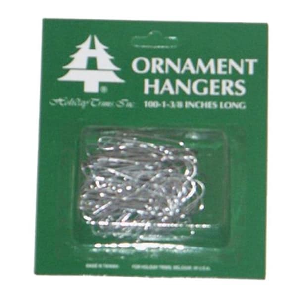 Holiday Trim Holiday Trim 3926000 100 Count Ornament Hook - Silver - 125362