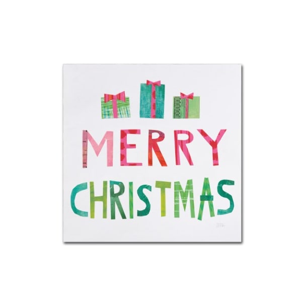 Trademark Fine Art Melissa Averinos 'Christmas Collage III' Canvas Art, 24x24 - WAP01611-C2424GG