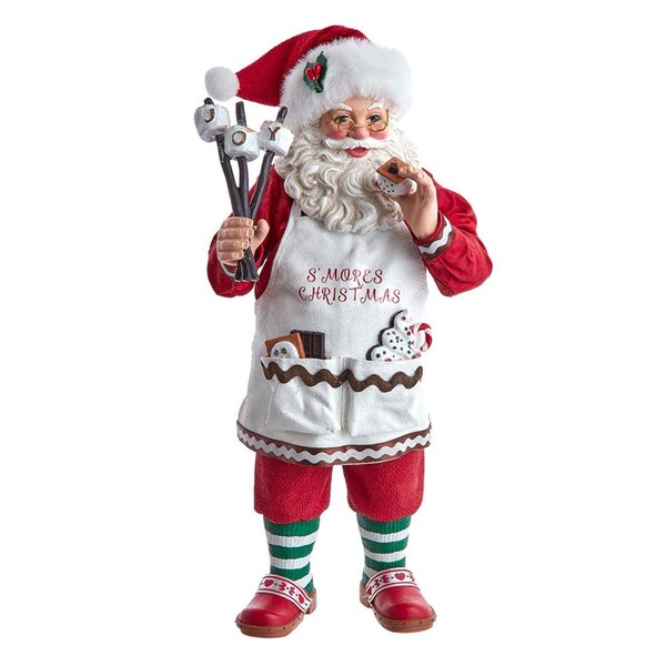 Fabrich 10.5 in. S-mores Santa - FA0181