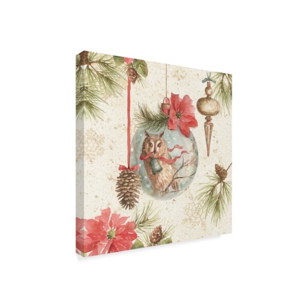 Trademark Fine Art Lisa Audit 'Woodland Holiday Ii' Canvas Art, 24x24 - WAP05022-C2424GG