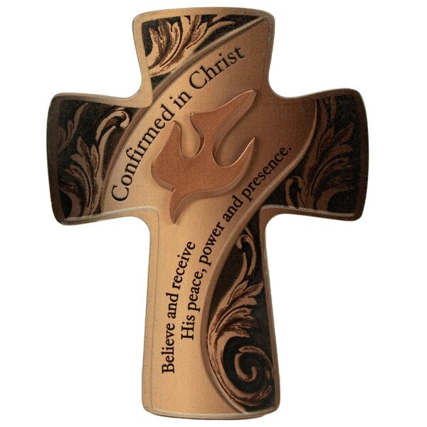 Tistheseason 3.875 x 5 in. Confirmed in Christ Standing Cross - TI3320654