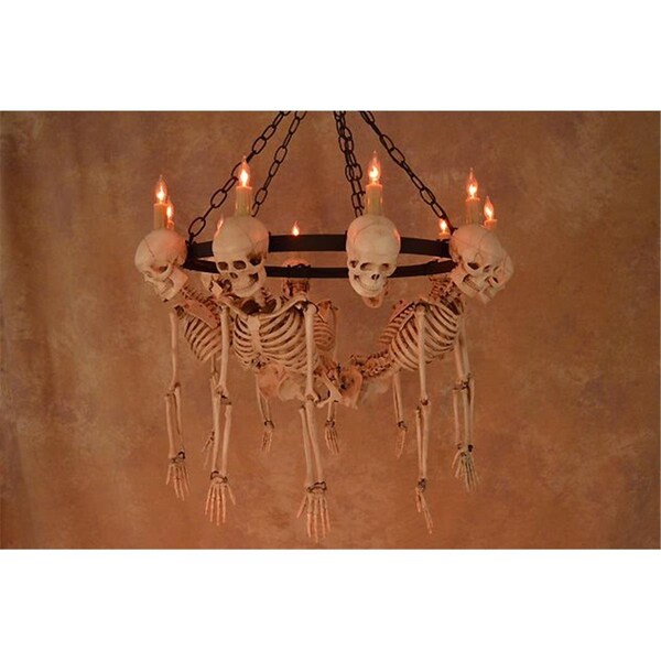 Wonderdesconcierto Five Harvey Jr. Skeleton Torsos on Metal Ring - WO2150053