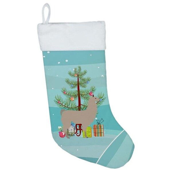 Carolines Treasures Carolines Treasures BB9283CS Llama Christmas Christmas Stocking - BB9283CS