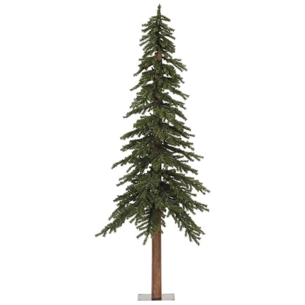 Vickerman 8 ft. x 50 in. Green Natural Alpine Tree with 1221 Tips - A805190