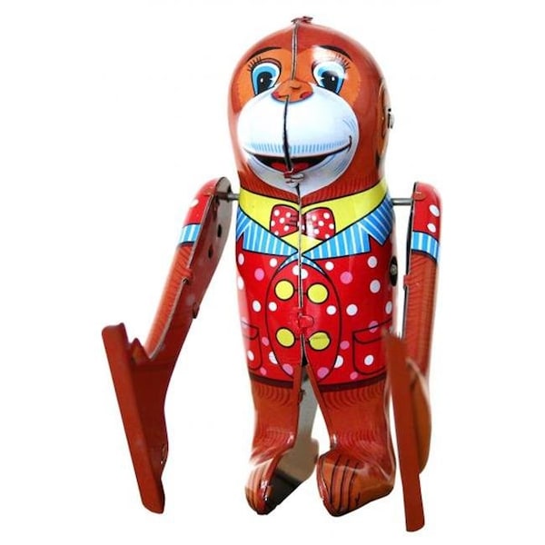 Alexander Taron Alexander Taron MS655 Collectible Tin Toy - Tumbling Monkey - MS655