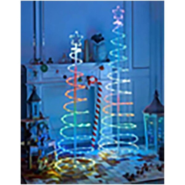 Celebrations 60 in. LED Multi Color Spiral Yard Decor - 9081296