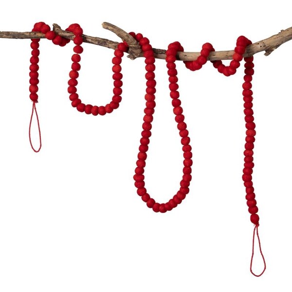 Sullivans Sullivans 5 in. D X 6 ft. L Mini-Ball Garland - ACE182