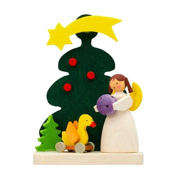 Alexander Taron Alexander Taron 4172 Graupner Ornament Angel with a Toy Duck - 4172