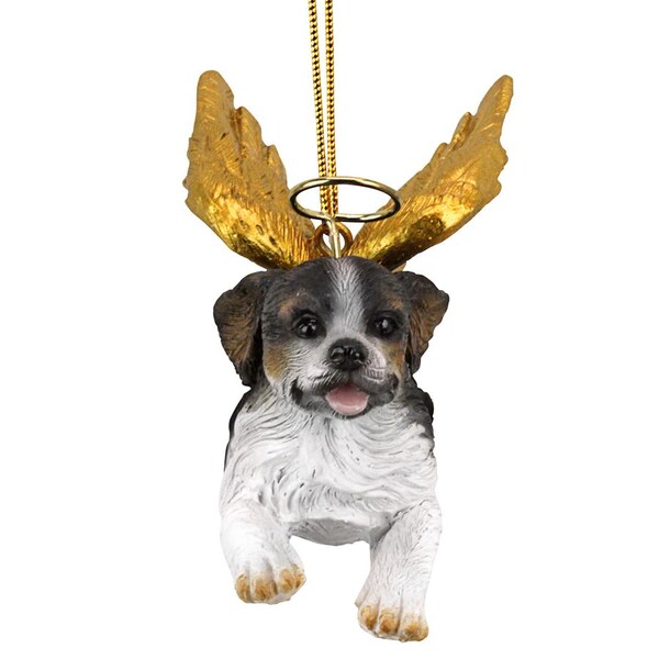Design Toscano Honor the Pooch: Cavalier Holiday Dog Angel Ornament - JH170728