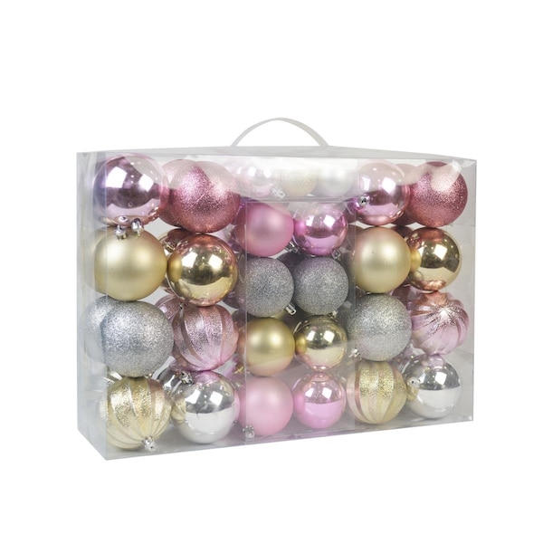 Jeco Jeco CHD-TA180 Christmas Ornament; Multi Color - Pack of 57 - CHD-TA180
