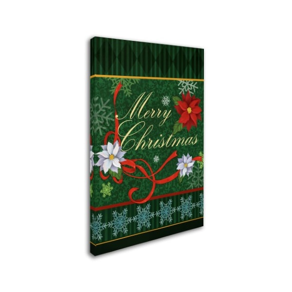 Trademark Fine Art Fiona Stokes-Gilbert 'Merry Christmas' Canvas Art, 22x32 - ALI13513-C2232GG