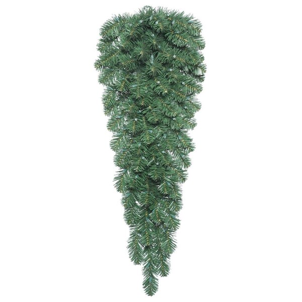 Vickerman 24 in. Oregon Fir Artificial Green Christmas Tear Drop with 64 Tip Count, 6PK - C164850