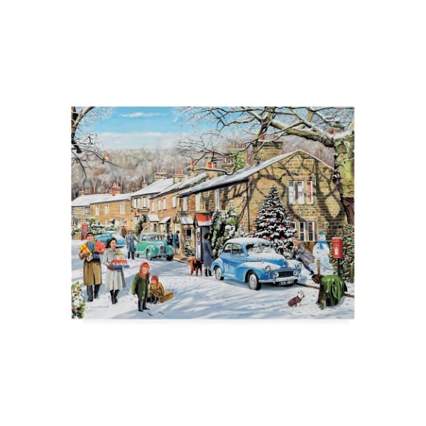 Trademark Fine Art Trevor Mitchell 'Home For Christmas' Canvas Art, 14x19 - ALI45994-C1419GG