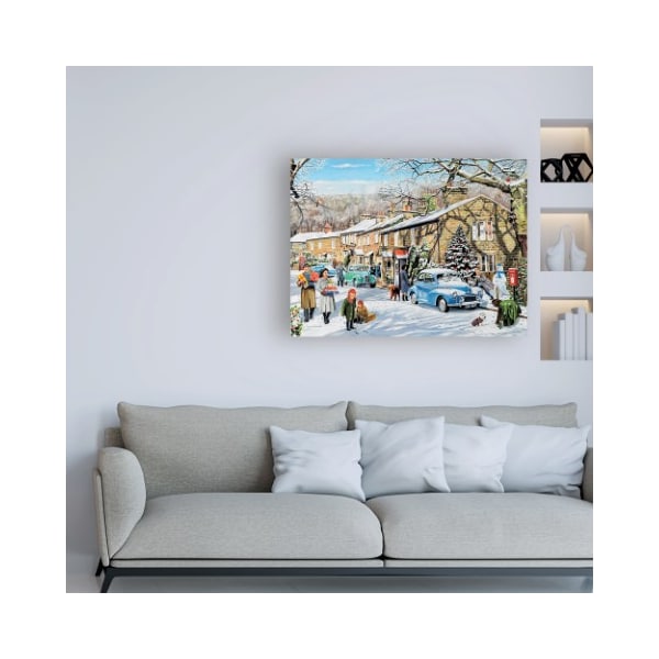 Trademark Fine Art Trevor Mitchell 'Home For Christmas' Canvas Art, 14x19 - ALI45994-C1419GG