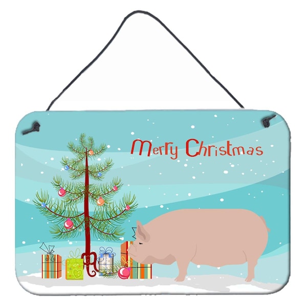 Carolines Treasures Welsh Pig Christmas Wall or Door Hanging Prints - BB9304DS812