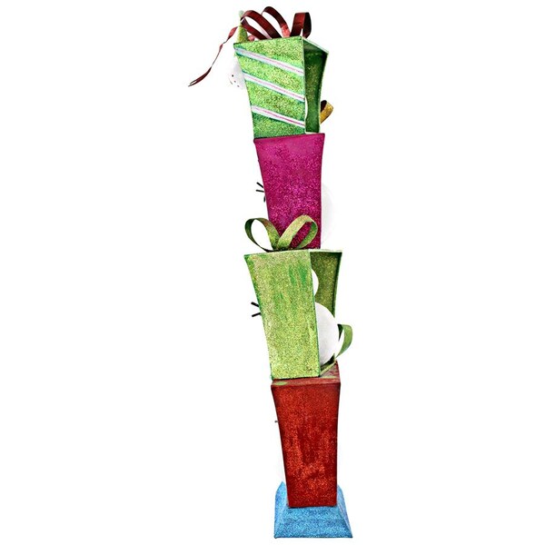 Design Toscano Stack of Christmas Snowmen Holiday Fun Bunch Metal Statue - FU71801