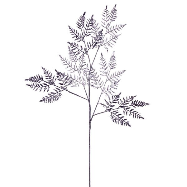 Vickerman 34 in. Metallic Fern Spray, Silver, 2PK - EH212207