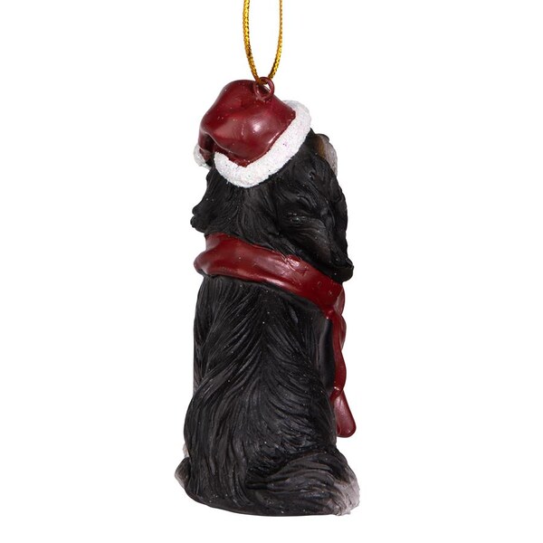 Design Toscano Cavalier King Charles Spaniel Holiday Dog Ornament Sculpture - JH576321