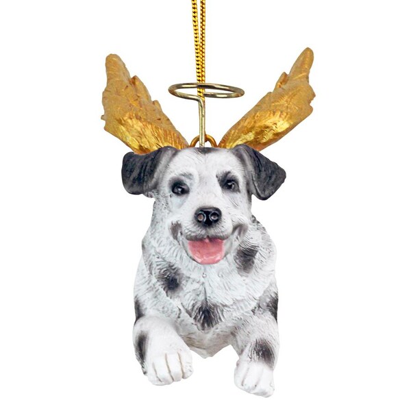 Design Toscano Honor the Pooch: Dalmatian Holiday Dog Angel Ornament - JH170725
